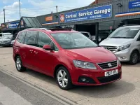 Used Seat Alhambra SE 177 HP (130 kW) 2017 Red MPV