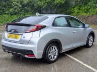 Used Honda Civic SE Plus 2015 Silver Hatchback