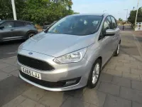 Used Ford C-MAX Zetec 125 HP (91 kW) 2015 Silver MPV