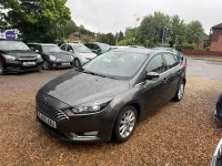 Used Ford Focus Titanium 125 HP (91 kW) 2015 Grey Hatchback