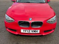 Used BMW 116 Efficient Dynamics 114 HP (83 kW) 2012 Red Hatchback
