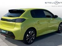 Used Peugeot e-208 Style 100 kW (137 HP) 2023 Yellow Hatchback