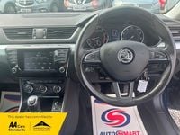 Used Skoda Superb SE 150 HP (110 kW) 2015 Blue Estate