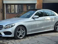 Used Mercedes C250 AMG Line Premium Plus 204 HP (150 kW) 2016 Silver Sedan