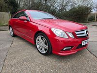 Usado Mercedes E350 231 HP (169 kW) 2009 Vermelho Coupé