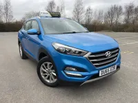 Usado Hyundai Tucson SE 116 HP (85 kW) 2015 Azul SUV