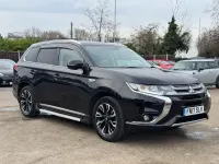 Used Mitsubishi Outlander P-HEV 2017 Black Estate