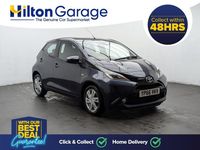 Used Toyota Aygo x-press 69 HP (50 kW) 2016 Blue Hatchback