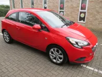 Used Vauxhall Corsa 75 HP (55 kW) 2019 Red Hatchback