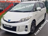 Used Toyota Estima Hybrid 2014 White Estate