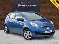 Used Kia Venga 125 HP (91 kW) 2010 Blue Hatchback
