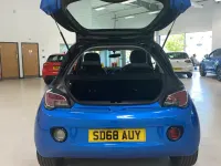 Used Vauxhall Adam 71 HP (52 kW) 2018 Blue Hatchback