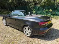 Used Audi A3 Cabriolet Sport 180 HP (132 kW) 2014 Midnight black Cabriolet