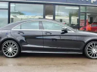 Used Mercedes CLS220 AMG line 177 HP (130 kW) 2017 Black Coupe