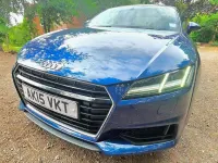 Used Audi TT S-Line 184 HP (135 kW) 2015 Blue Coupe