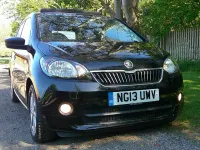 Used Skoda Citigo Elegance 75 HP (55 kW) 2013 Black Hatchback
