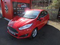 Used Ford Fiesta Zetec 2015 Red Hatchback