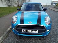 Begagnad Mini ONE Hatch 2018 Blå Halvkombi