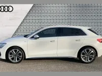 New Audi A3 S-Line 113 HP (83 kW) 2026 White Hatchback