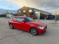 Used BMW 114 Sport Line 2014 Red Hatchback