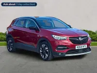 Used Vauxhall Grandland X Sport 130 HP (95 kW) 2019 Red SUV