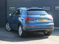 Used Audi Q3 S-Line 150 HP (110 kW) 2017 Blue SUV