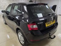 Used Skoda Fabia SE 75 HP (55 kW) 2018 Black Hatchback
