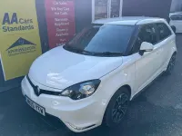 Used MG MG3 106 HP (77 kW) 2015 White Hatchback