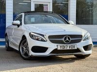 Used Mercedes C300 AMG line 245 HP (180 kW) 2017 White Coupe