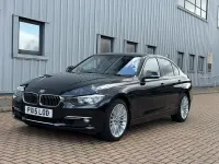Used BMW 320 Luxury Line 2015 Black Sedan