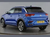 Used VW T-Roc R-line 150 HP (110 kW) 2020 Blue SUV