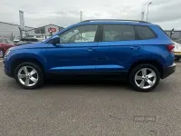 Used Skoda 110 R SE 110 HP (80 kW) 2021 Blue Estate