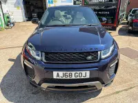 Used Land Rover Range Rover evoque HSE Dynamic 180 HP (132 kW) 2018 Blue SUV