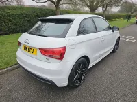 Used Audi A1 S-Line 122 HP (89 kW) 2012 White Hatchback