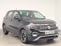 Used VW T-Cross S 95 HP (69 kW) 2019 Black SUV