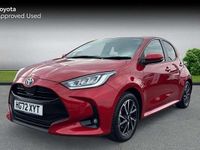Used Toyota Yaris Hybrid Design 116 HP (85 kW) 2023 Scarlet flare Hatchback