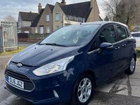 Used Ford B-MAX Zetec 125 HP (91 kW) 2016 Blue MPV