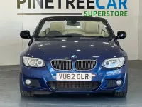 Used BMW 320 Cabriolet Sport Line 2012 Blue Cabriolet