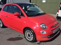 Used Fiat 500 Lounge 69 HP (50 kW) 2015 Pink Hatchback