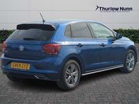 Used VW Polo R-line 116 HP (85 kW) 2020 Blue Hatchback