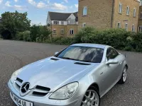 Used Mercedes SLK350 2005 Silver Cabriolet