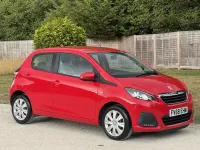 Used Peugeot 108 Active 72 HP (52 kW) 2019 Red Hatchback