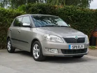 Used Skoda Fabia Elegance 90 HP (66 kW) 2011 Beige Hatchback