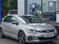 Used VW Golf VII GTD 184 HP (135 kW) 2019 Silver Hatchback