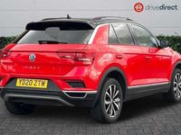 Used VW T-Roc Design 150 HP (110 kW) 2020 Red SUV