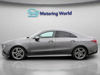 Begagnad Mercedes CLA200 AMG line 161 HK (118 kW) 2019 Grå Sportkupé