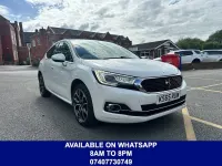 Used DS Automobiles DS4 Prestige 150 HP (110 kW) 2015 White Hatchback