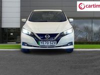Begagnad Nissan Leaf N-TEC 160 kW (218 HK) 2020 Vit Halvkombi