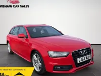 Used Audi A4 S-Line 150 HP (110 kW) 2014 Red Estate
