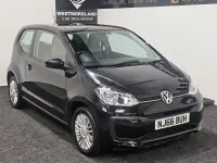 Used VW up! move up! 60 HP (44 kW) 2016 Black Hatchback